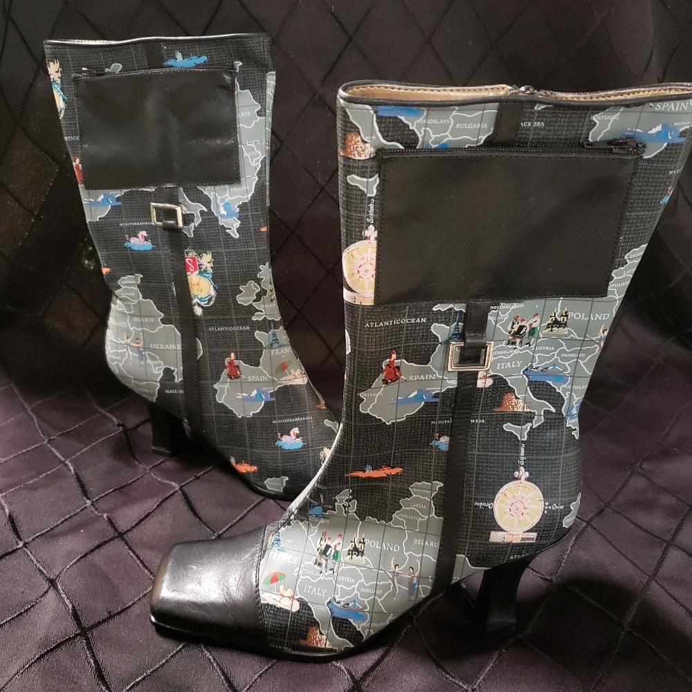 Womens Sharif map boots